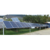Solar Tracker STL24 single axis in line for 24 solar panels with pillar - Image 1