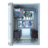 Set Jun. Box 60x40x20cm w inst. DIN rail, w fuse & overvoltage prot., glands, glands, int. wiring JBOXSET6-PLA - 1323 - Image 1