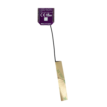 Lora-H TXRX RF MODULE 22dBm, TIV50G_R1, antenna, inclinometer (0455-02)