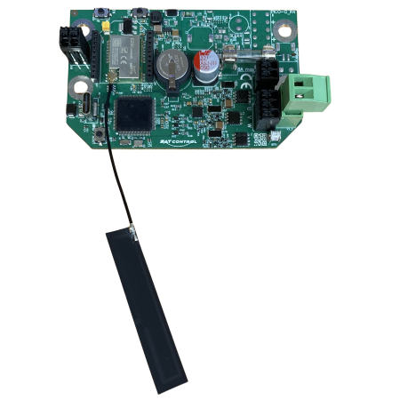 Solar positioner, 1-axis. PICO-G, inklinometer, WLM LoRa, BLDC-SL, TIV29G_R3 (0430-02)